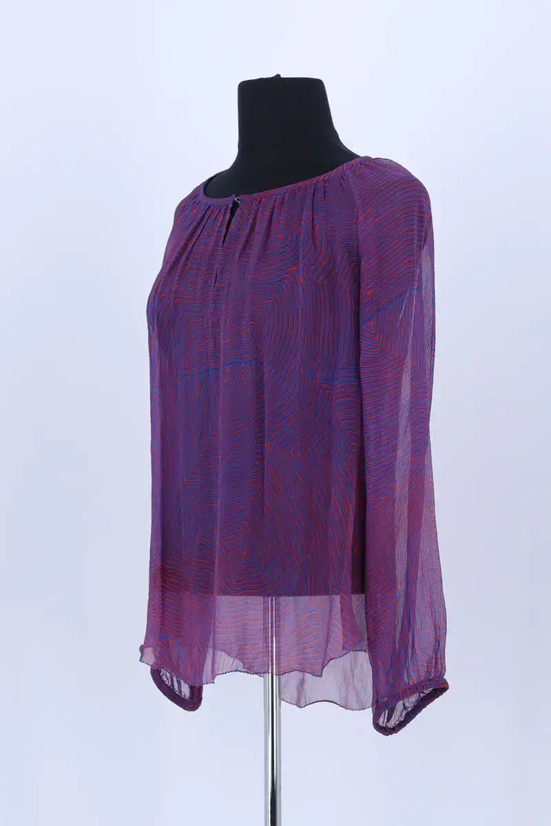 Blouse Isabel Marant Étoile Bleu en Soie