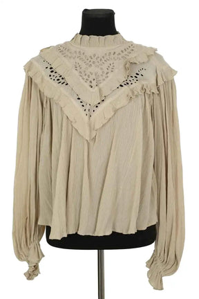 Blouse Isabel Marant Étoile Kaki en Coton, taille S - Seconde Main