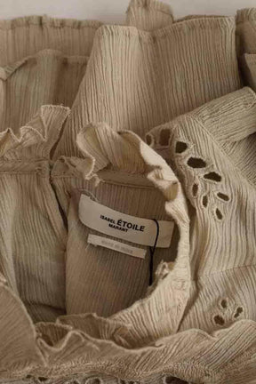 Blouse Isabel Marant Étoile Kaki en Coton