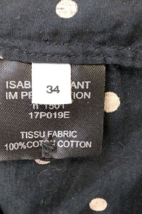 Blouse Isabel Marant Étoile Noir en Coton
