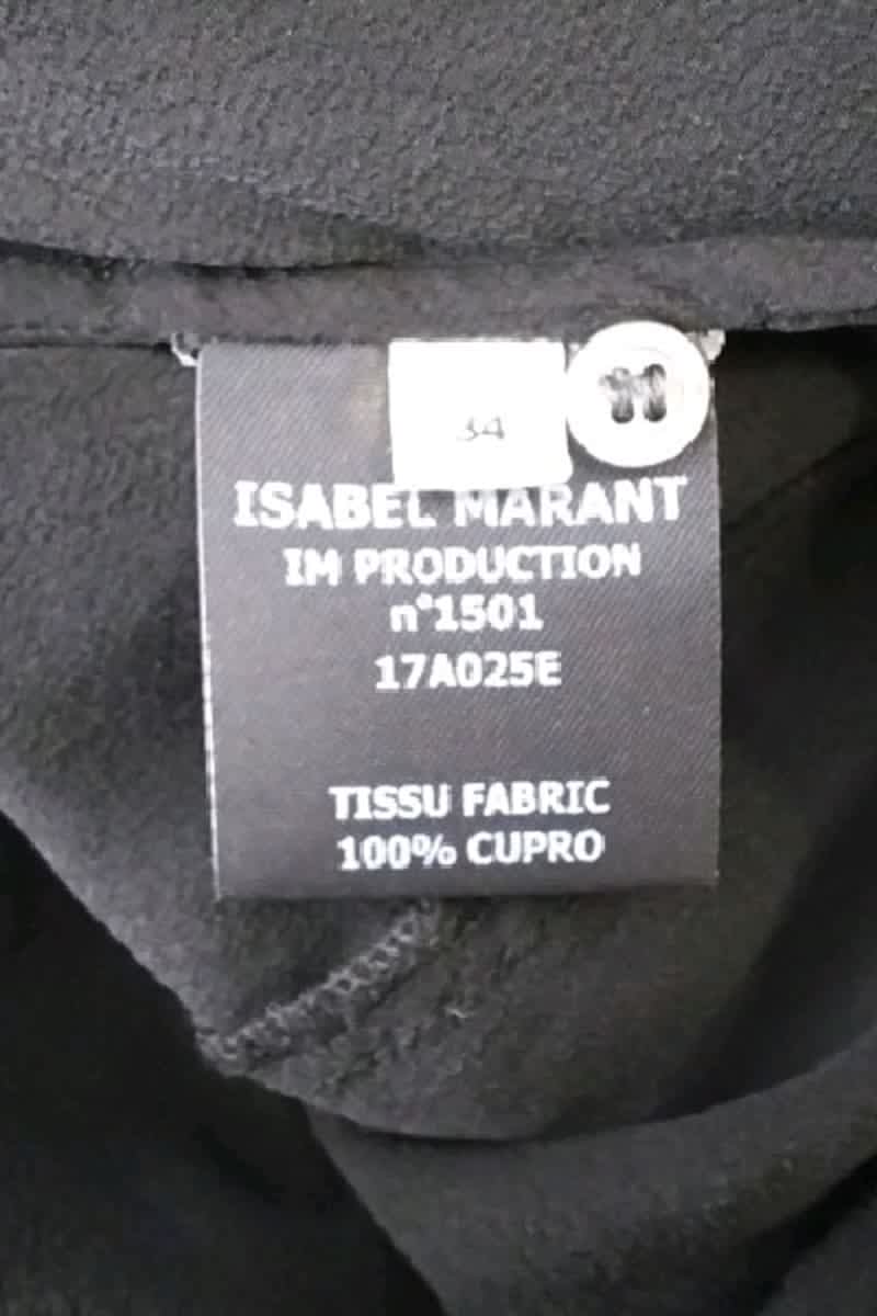 Blouse Isabel Marant Étoile Noir en Coton