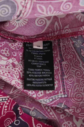Blouse Isabel Marant Étoile Rose en Viscose