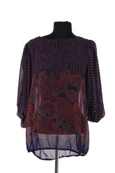 Blouse Isabel Marant Étoile Violet en Synthétique, taille S - Seconde Main