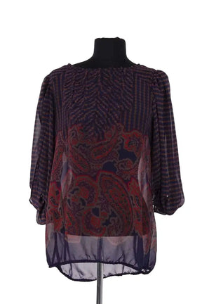Blouse Isabel Marant Étoile Violet en Synthétique, taille S - Seconde Main