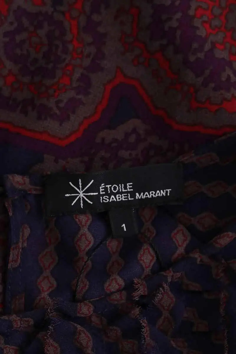 Blouse Isabel Marant Étoile Violet en Synthétique