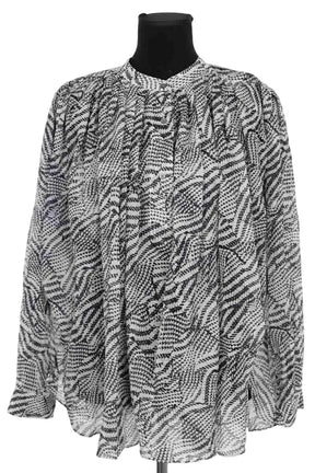 Blouse Isabel Marant Eulali Noir en Coton, taille L - Seconde Main