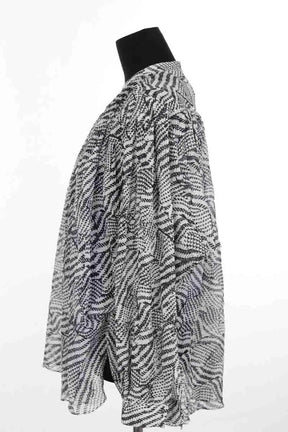 Blouse Isabel Marant Eulali Noir en Coton