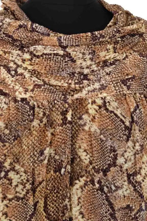 Blouse Isabel Marant Marron en Synthétique