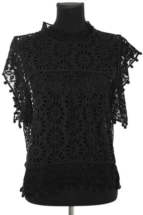 Blouse Isabel Marant Noir en Coton, taille M - Seconde Main