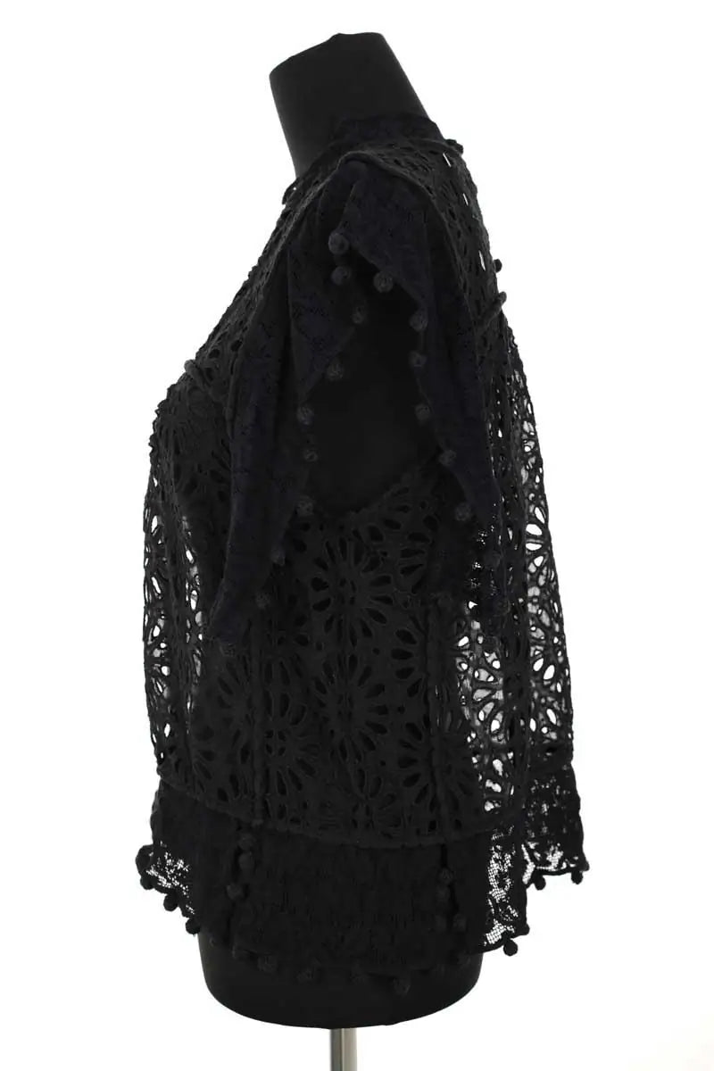 Blouse Isabel Marant Noir en Coton