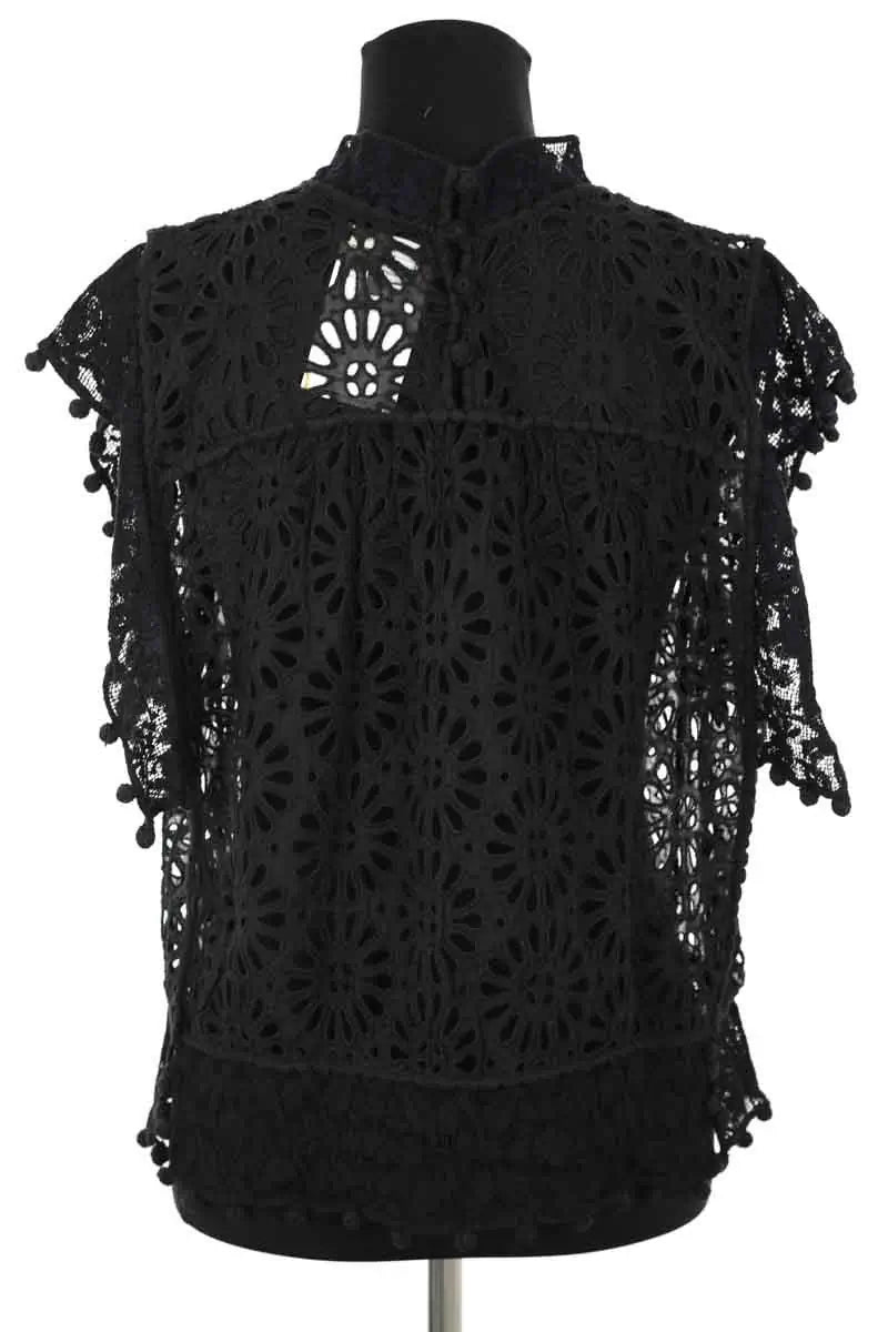 Blouse Isabel Marant Noir en Coton