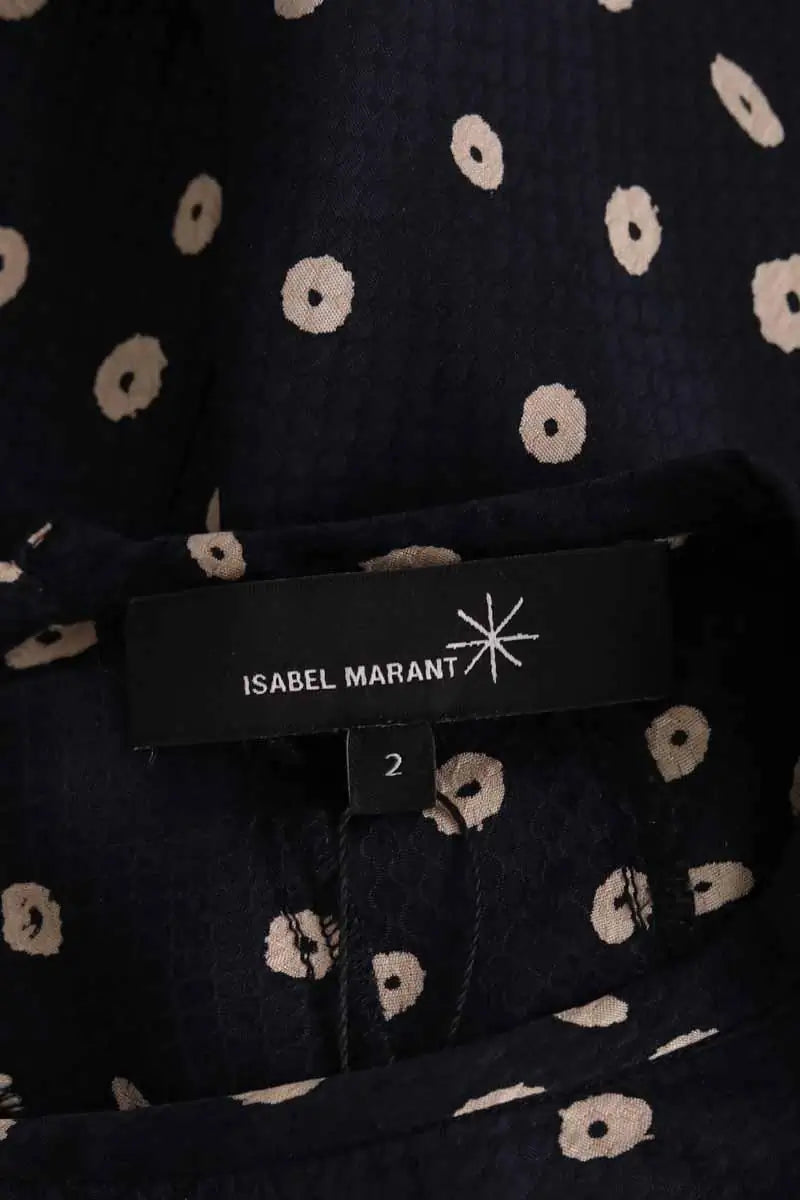 Blouse Isabel Marant Noir en Soie