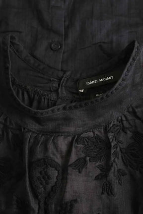 Blouse Isabel Marant Noir en Synthétique