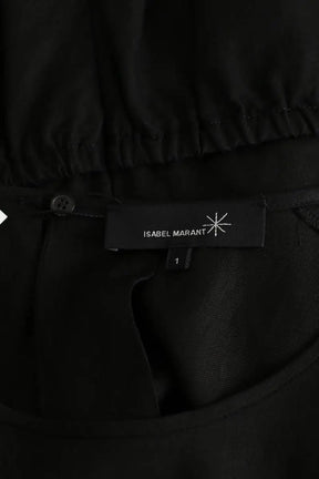 Blouse Isabel Marant Noir en Synthétique