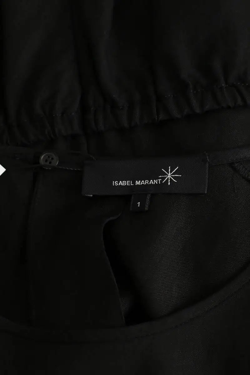 Blouse Isabel Marant Noir en Synthétique