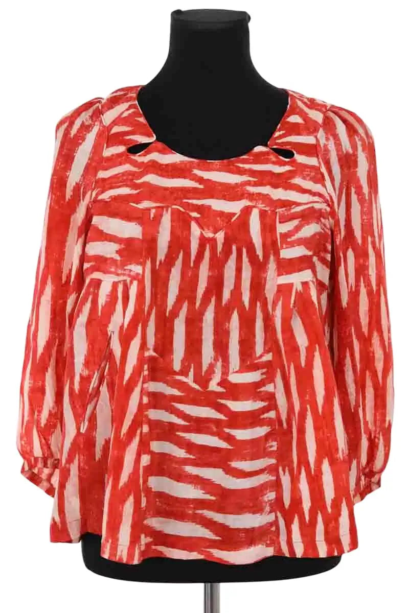 Blouse Isabel Marant Orange en Soie, taille S - Seconde Main