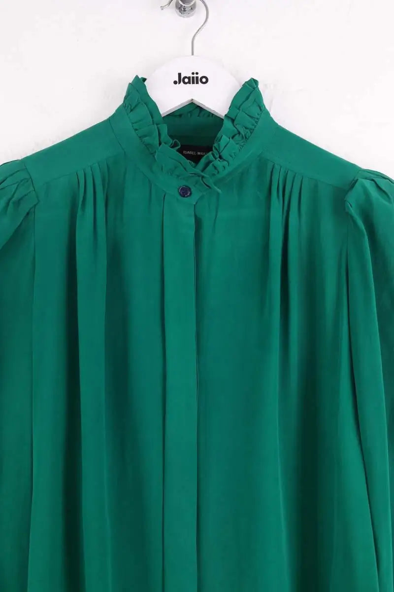 Blouse Isabel Marant Vert en Soie