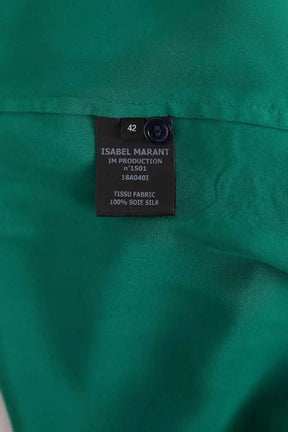 Blouse Isabel Marant Vert en Soie