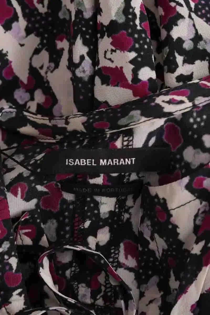 Blouse Isabel Marant Violet en Soie