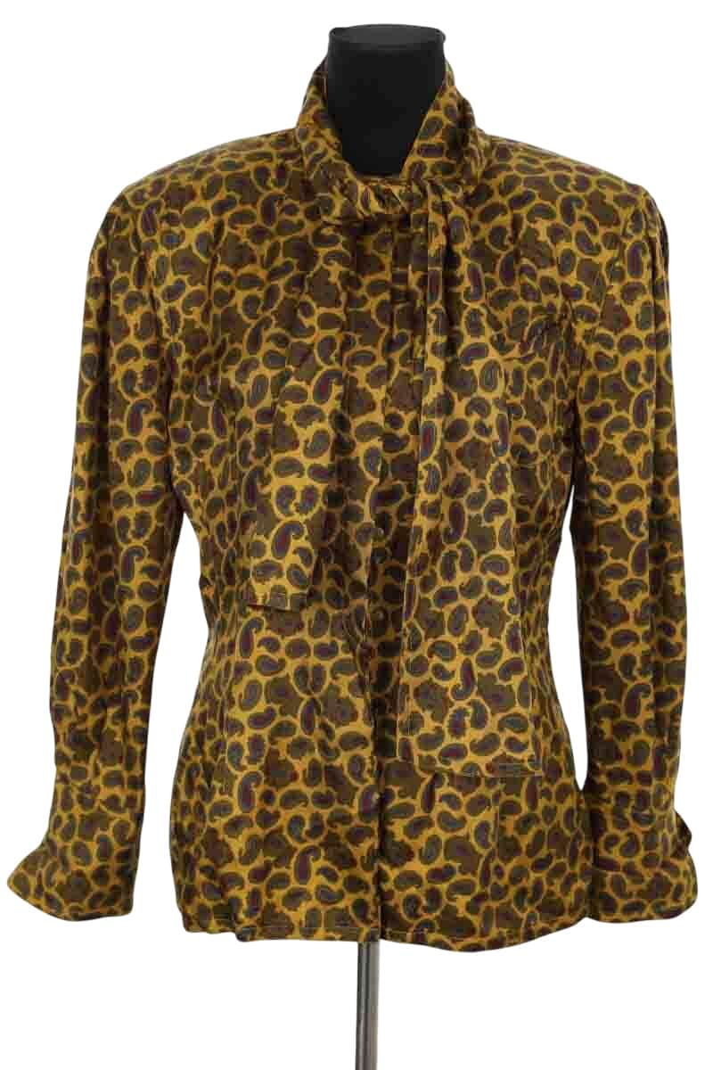 Blouse Jil Sander Jaune en Soie, taille M - Seconde Main