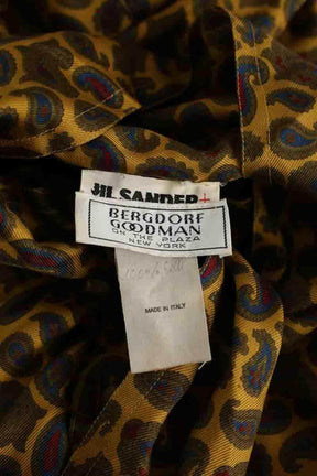 Blouse Jil Sander Jaune en Soie