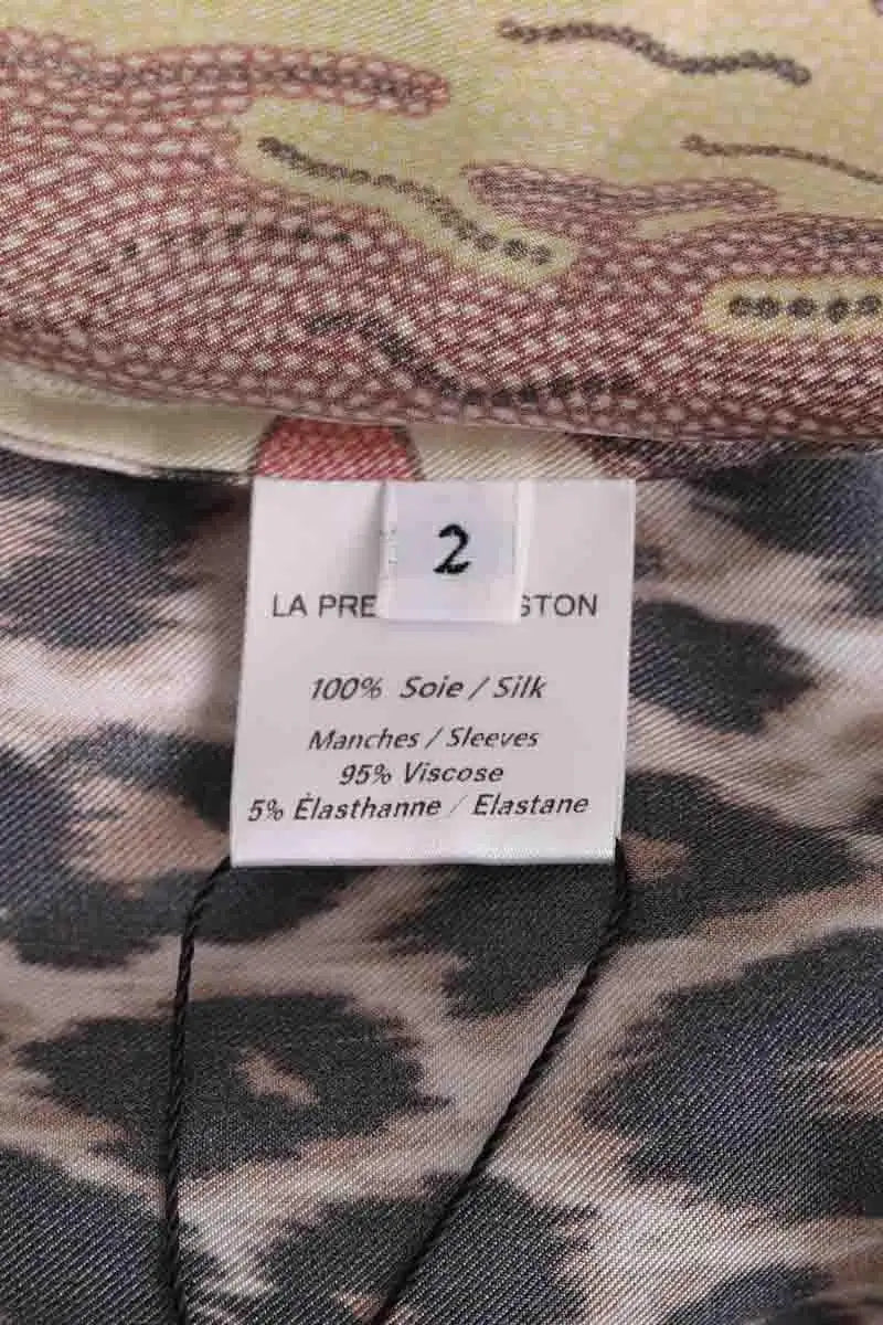 Blouse La Prestic Ouiston Multicolore en Soie