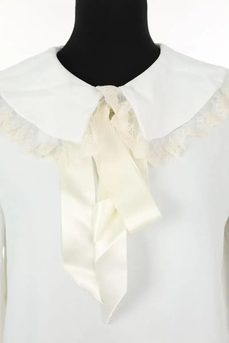 Blouse La Veste Blanc en Polyester