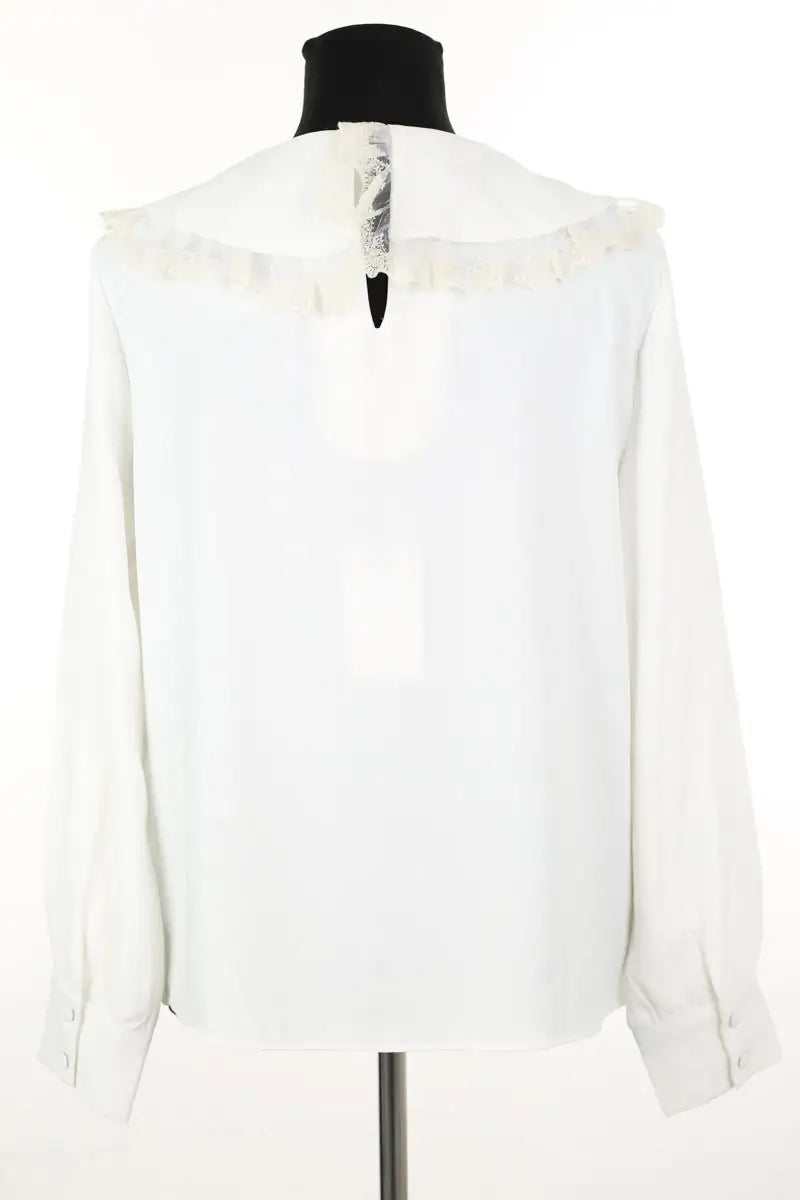 Blouse La Veste Blanc en Polyester