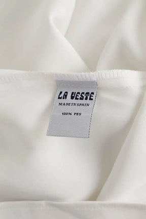 Blouse La Veste Blanc en Polyester