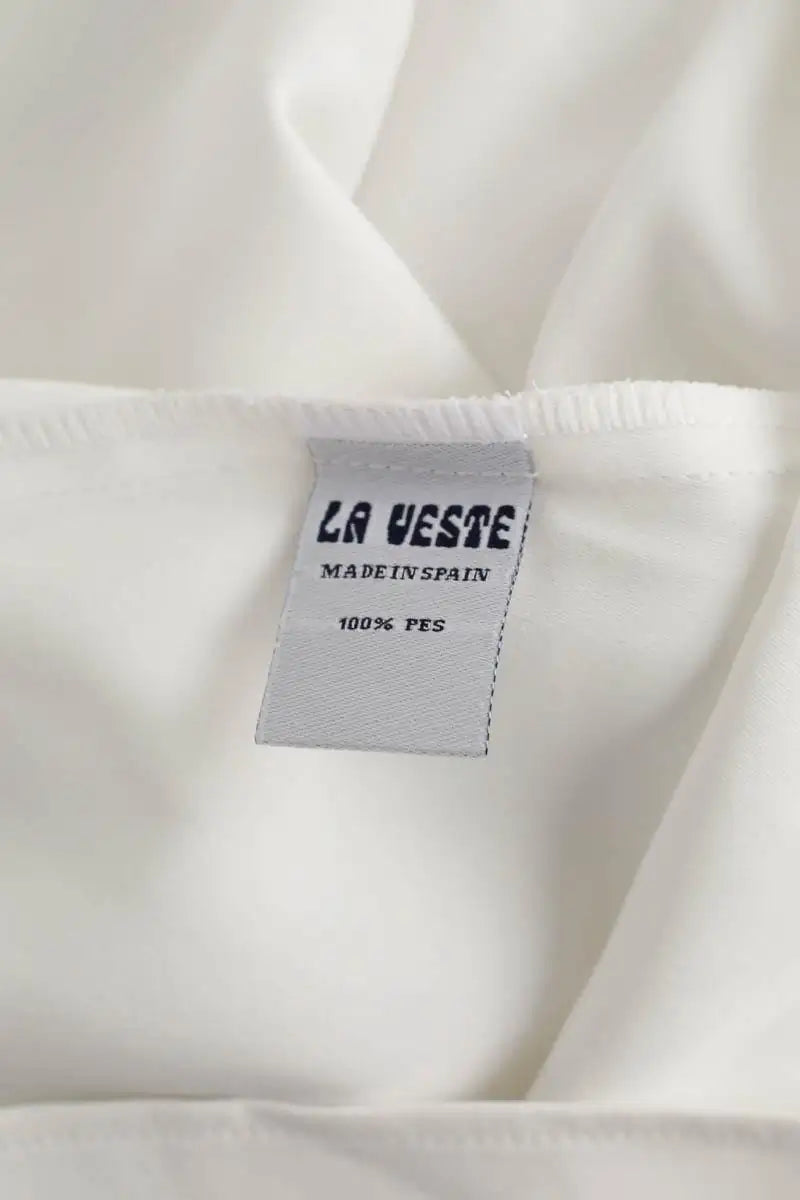 Blouse La Veste Blanc en Polyester