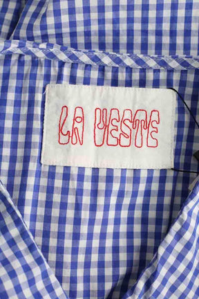 Blouse La Veste Bleu en Coton