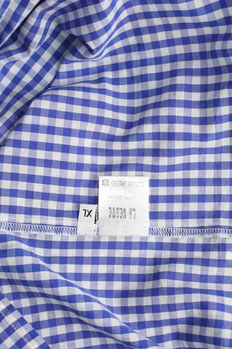 Blouse La Veste Bleu en Coton