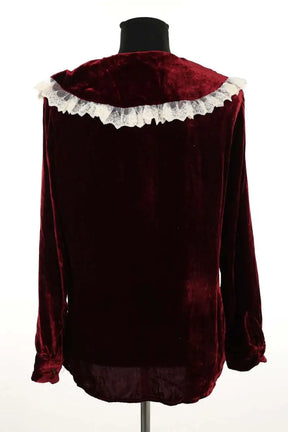 Blouse La Veste Bordeaux en Coton