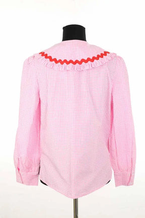 Blouse La Veste Rose en Coton