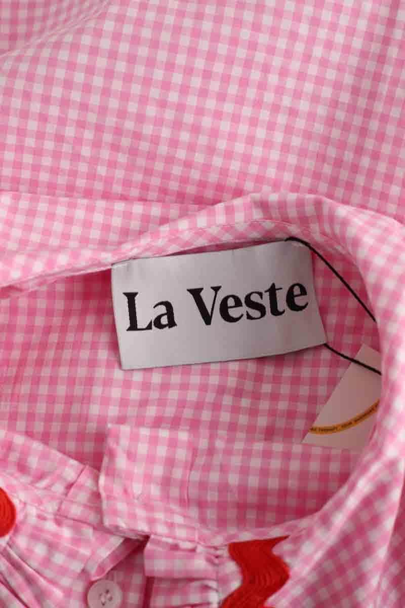 Blouse La Veste Rose en Coton