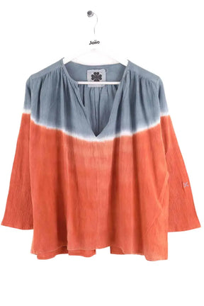 Blouse LALD Orange en Coton, taille M - Seconde Main