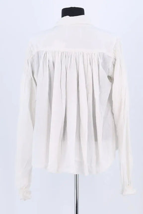 Blouse Laurence Bras Blanc en Coton