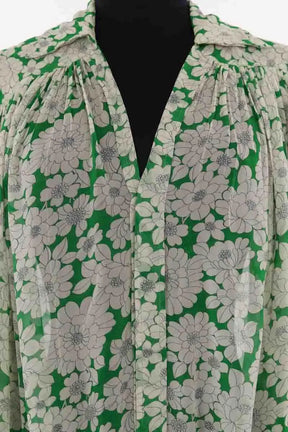 Blouse Laurence Bras Vert en Viscose