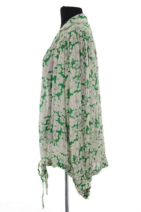 Blouse Laurence Bras Vert en Viscose