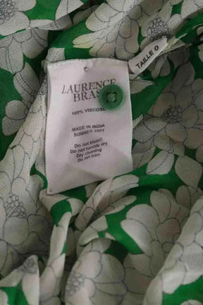Blouse Laurence Bras Vert en Viscose