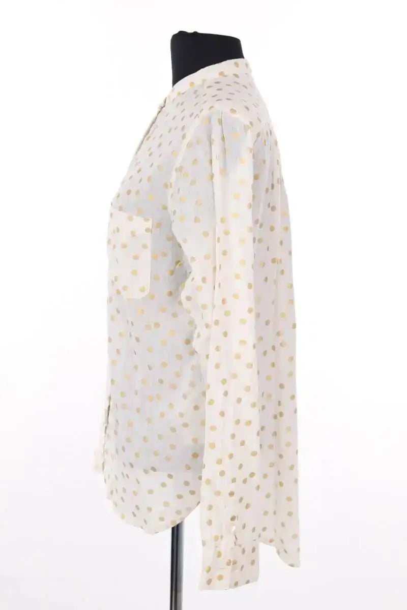 Blouse Leon & Harper Ecru en Coton