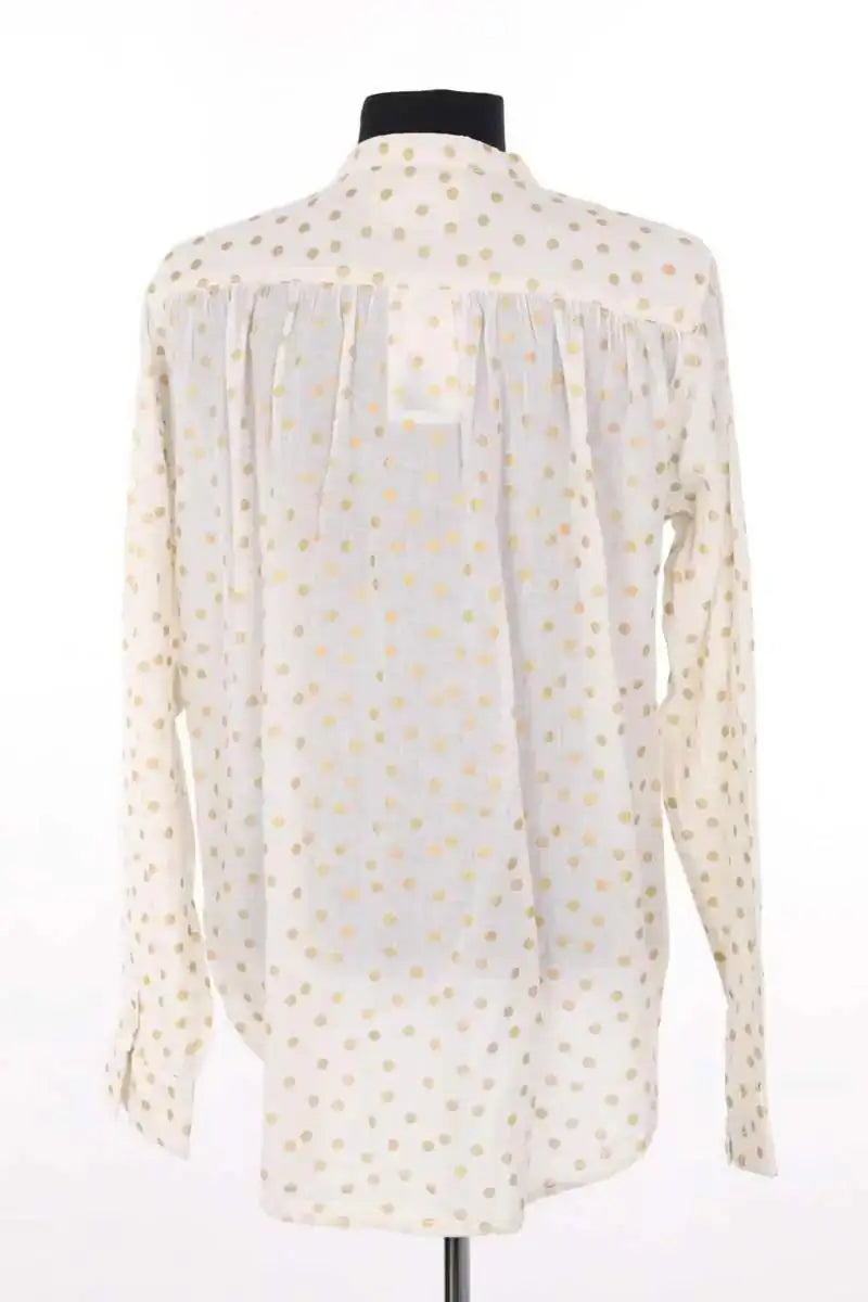 Blouse Leon & Harper Ecru en Coton