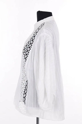Blouse Liu Jo Blanc en Coton