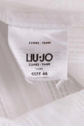 Blouse Liu Jo Blanc en Coton
