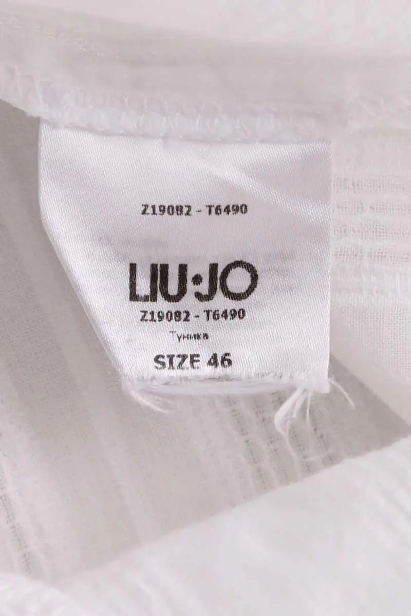 Blouse Liu Jo Blanc en Coton