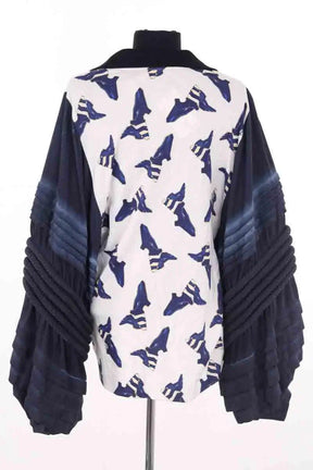 Blouse Louis Vuitton Blanc en Synthétique