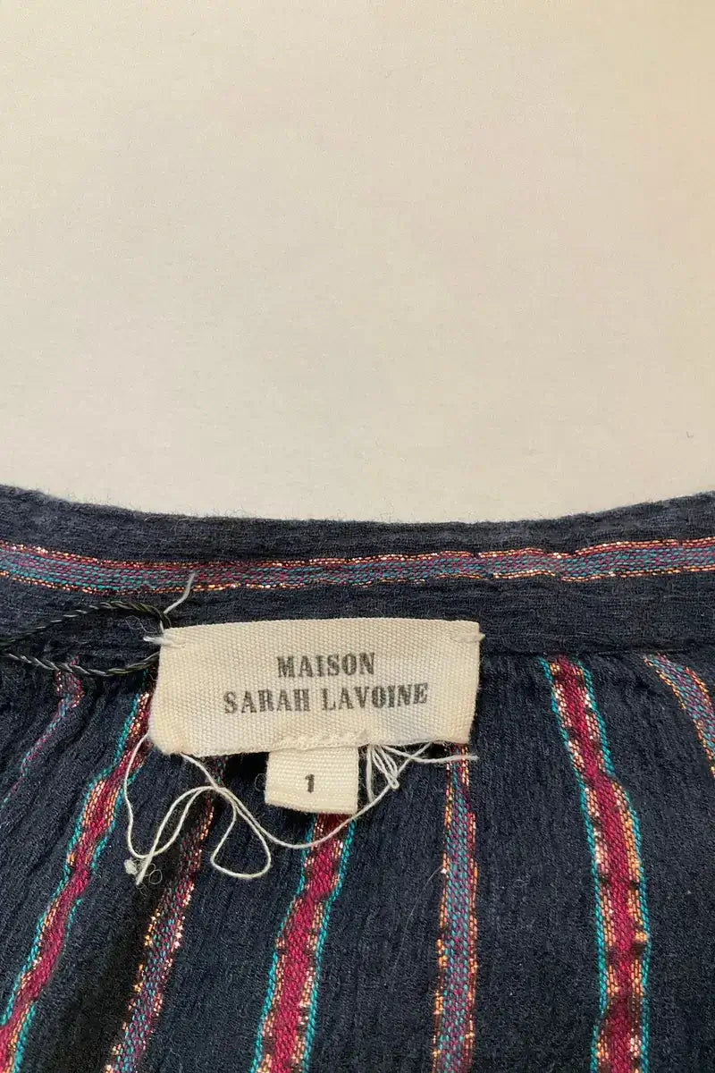 Blouse Maison Sarah Lavoine Bleu en Viscose