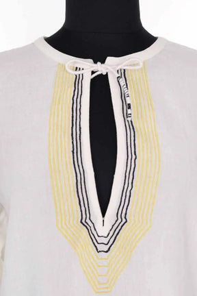 Blouse Maison Sarah Lavoine Ecru en Viscose
