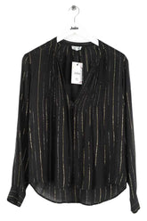 Blouse Maison Sarah Lavoine Noir en Viscose, taille S - Seconde Main