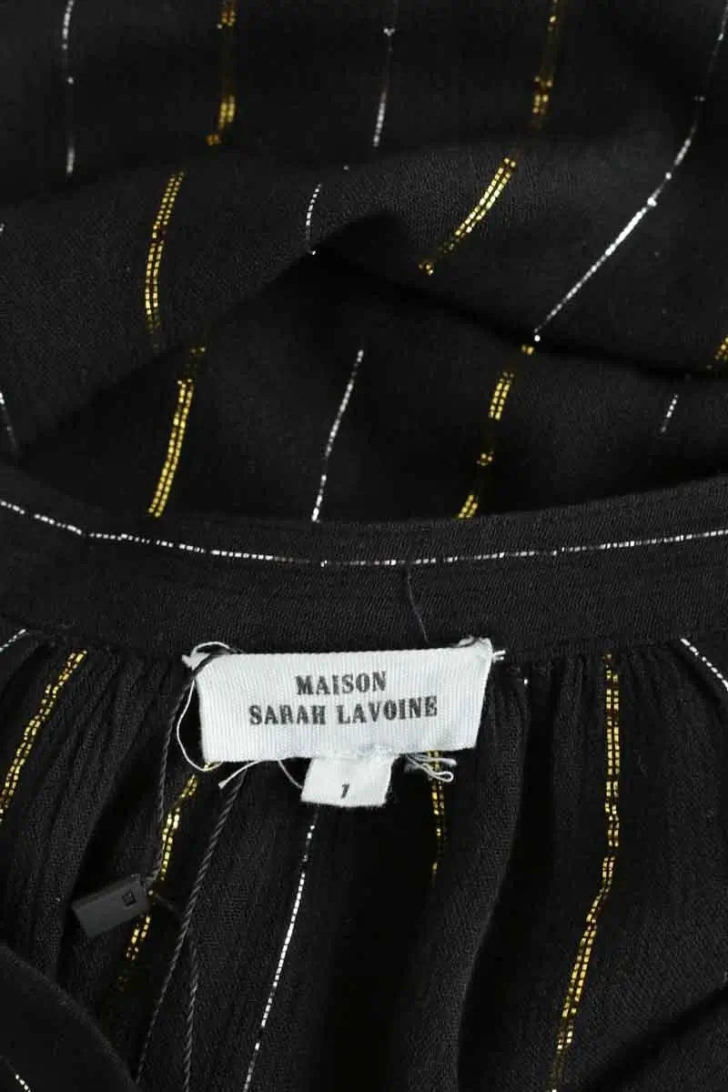 Blouse Maison Sarah Lavoine Noir en Viscose